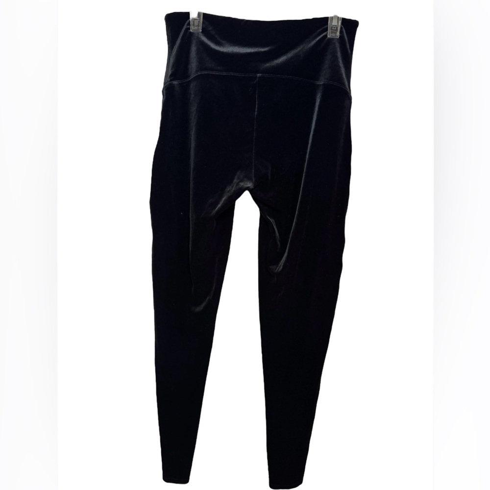 Spanx Velvet Leggings | 1X | Black | 29” Inseam